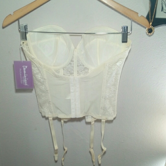 Dominigue off white bralette bustier NWT - Picture 4 of 8